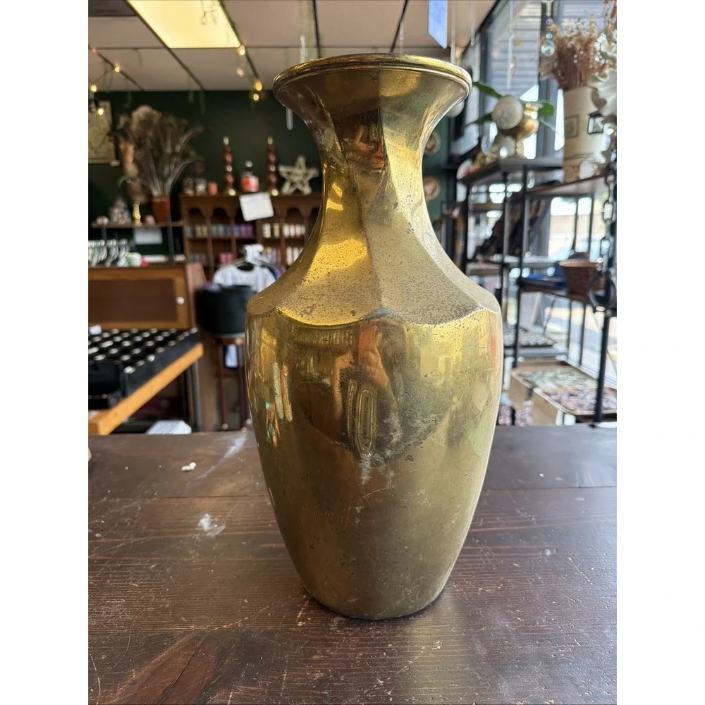 Brass Vase 16